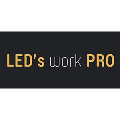 LED&apos;s Light 18V Hybride LED Bouwlamp 5500lm - Incl Adapters - Bedraad en draadloos te gebruiken - IP54 - Rough Service Tested - 47W