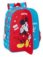 Schoolrugzak Mickey Mouse Clubhouse Fantastic Blauw Rood 26 x 34 x 11 cm - thumbnail