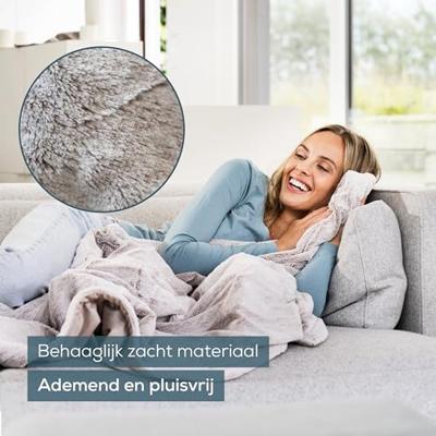 Beurer HD 150 XXL Nordic Cosy Warmtedeken 150 W Taupe