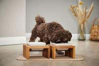 WOLTERS Premium-voerbar Meshidai True Wood, natuur, Maat: L - thumbnail