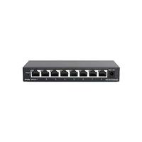 Rouijie Networks RG-ES108GD 8-poorts 10/100/1000Mbps stalen behuizing onbeheerde desktopschakelaar - thumbnail