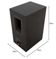 Klipsch: RP-500M II Boekenplank Speakers - 2 stuks - Walnoot - thumbnail