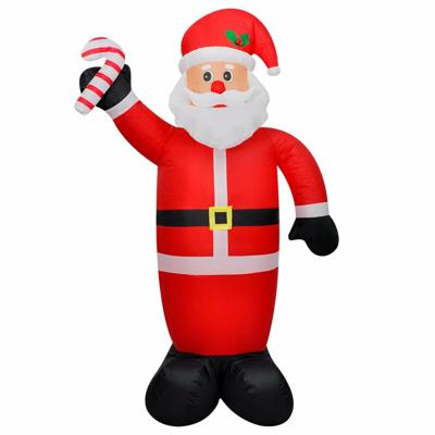 VidaXL Kerstman opblaasbaar met led&apos;s 300 cm