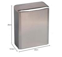 Mediclinics Mediclinics hygienebak 6l. PP0006CS - RVS - thumbnail