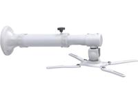 Neomounts BEAMER-W050SILVER Beamer-wandbeugel Kantelbaar, Draaibaar Afstand tot de muur (max.): 47 cm Zilver - thumbnail