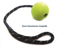 Happy Pet tough toys bal aan touw rubber - thumbnail