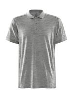 Craft 1910745 Core Blend Polo Shirt Men - Grey Melange - 3XL - thumbnail