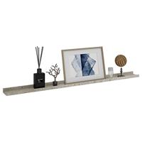 Wandschappen 4 st 115x9x3 cm betongrijs - thumbnail