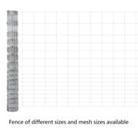 VidaXL Wilde hek warm verzinkt 1000 x 120 x 0.18 cm ijzer - thumbnail