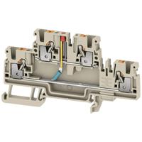 Weidmüller 2704410000 Componentenserieklem Push-In-klem Beige 50 stuk(s) - thumbnail
