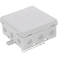 Wiska KA 012 LG Aftakkast (l x b x h) 86 x 86 x 41 mm Grijs-wit (RAL 7035) IP55 1 stuk(s) - thumbnail