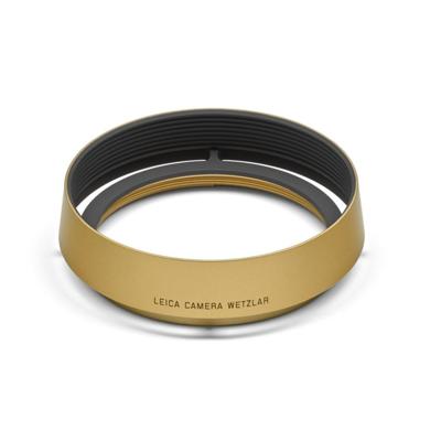 Leica 19659 Zonnekap Q3, rond, messing, gestraalde afwerking