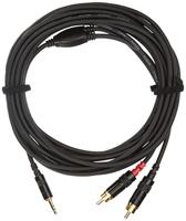 Cordial CFY 6 WCC Rean verloopkabel 2x RCA naar mini-jack 6m - thumbnail