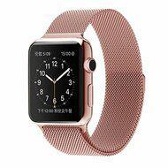 Milanese RVS bandje - Rosé goud - Geschikt voor Apple Watch 44mm / 45mm / 46mm / 49mm