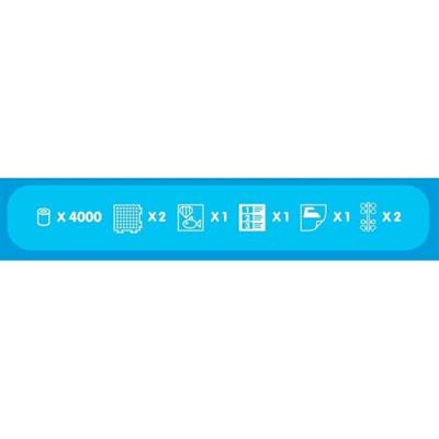 Hama strijkkralenset zeemeerminnen, 4000st.