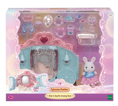 Epoch Sylvanian families 5758 schitterende kleedkamer