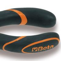 Beta Telefoontangen, lange halfronde gebogen bekken, verchroomd, twee componenten handgreep 1168BM 160 - 011680036 - thumbnail