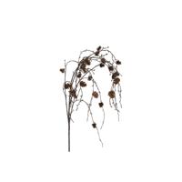 Kunsttak Larix XL bruin 133x12x8cm - thumbnail
