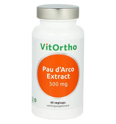 VitOrtho Pau d'Arco Extract 500 mg Vegicaps VitOrtho Pau d'Arco Extract 500 mg Vegicaps