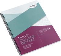 Multo collegedictaat ft A4, geruit 5 mm, 23-gaats - thumbnail