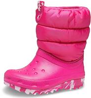 Classic Neo Puff laarzen voor baby CROCS(TM) rozen - thumbnail