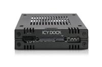 Icy Dock MB741SP-B behuizing voor opslagstations HDD-/SSD-behuizing Zwart 2.5 - thumbnail