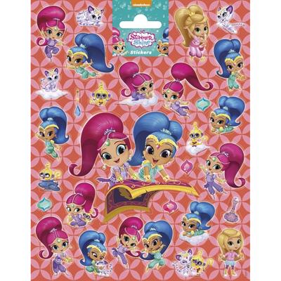 Funny Products stickers Shimmer & Shine 20 x 15 cm 30 stuks