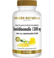 Golden Naturals Teunisbloemolie 1300mg Capsules - thumbnail