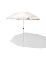 HEMA Parasol ⌀100cm UV 80 strepen beige - thumbnail