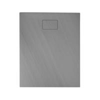Douchebak Marmer Sapho Acora 100x80x3.5 cm Rechthoek Steen Grijs Sapho - thumbnail