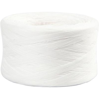 Creativ Company Papier raffia garen wit, 100m