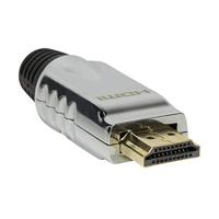 LogiLink CHP001 HDMI Adapter [1x Open kabeleinde - 1x HDMI-stekker] Zwart, Zilver - thumbnail