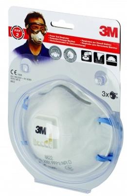 Masker 3M FFP2 3 Onderdelen - thumbnail