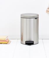 Brabantia Pedaalemmer NewIcon 12 liter Zilver - thumbnail