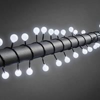Konstsmide 3696-207 Mini-lichtketting Buiten werkt op het lichtnet Aantal lampen 80 LED Koudwit Verlichte lengte: 6.32 m - thumbnail