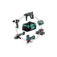 Metabo Combo set 4.3 | Accu-machines set | 18V | SB 18 LT BL | W 18 L 9-125 QUICK | KH 18 LTX 24 | STA 18 LTX 100 | in gereedschapstas 685214000 - thumbnail