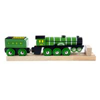 Bigjigs houten trein flying scotsmann - thumbnail
