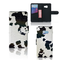 Samsung Galaxy A3 2017 | Telefoonhoesje | Met pasjeshouder | Koeienvlekken - thumbnail
