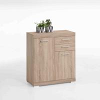 Opbergkast Hermes Eiken 80x35x90 cm - 2 - thumbnail