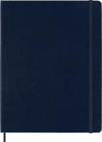 Notitieboek moleskine xl 190x250 lijn hc sapp blue - thumbnail