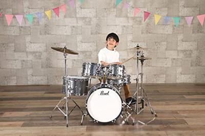 Pearl RSJ465C/C31 Roadshow Junior Jet Black kinderdrumstel