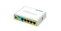 Mikrotik hEX PoE lite bedrade router Fast Ethernet Wit - thumbnail