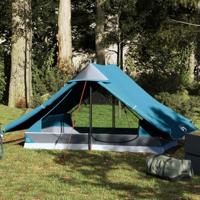 VidaXL Tent 2-persoons waterdicht blauw - thumbnail