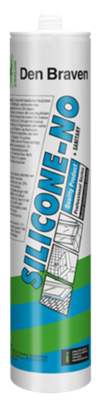 Den Braven Zwaluw silicone-no + sanitary | 310 ml | zilver-grijs - 30619415