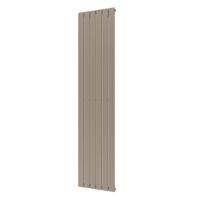 Plieger Designradiator Cavallino Retto Enkel 999 Watt Middenaansluiting 200x45 cm Zandsteen - thumbnail
