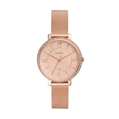 Horlogeband Fossil ES4628 Staal Rosé 14mm
