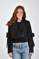 Ganni blazer A1020021 black - thumbnail