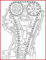 KS Tools 4001250 Motorinstelgereedschapsset voor GM/Isuzu/Opel/Saab, 36-delig - thumbnail