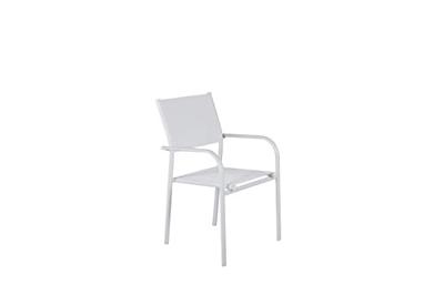 Nohr Tuinstoel 'Vaishali' kleur Wit