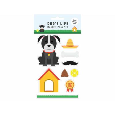 Magneten Magnet & Steel Hond Multicolour Metaal 9 Onderdelen